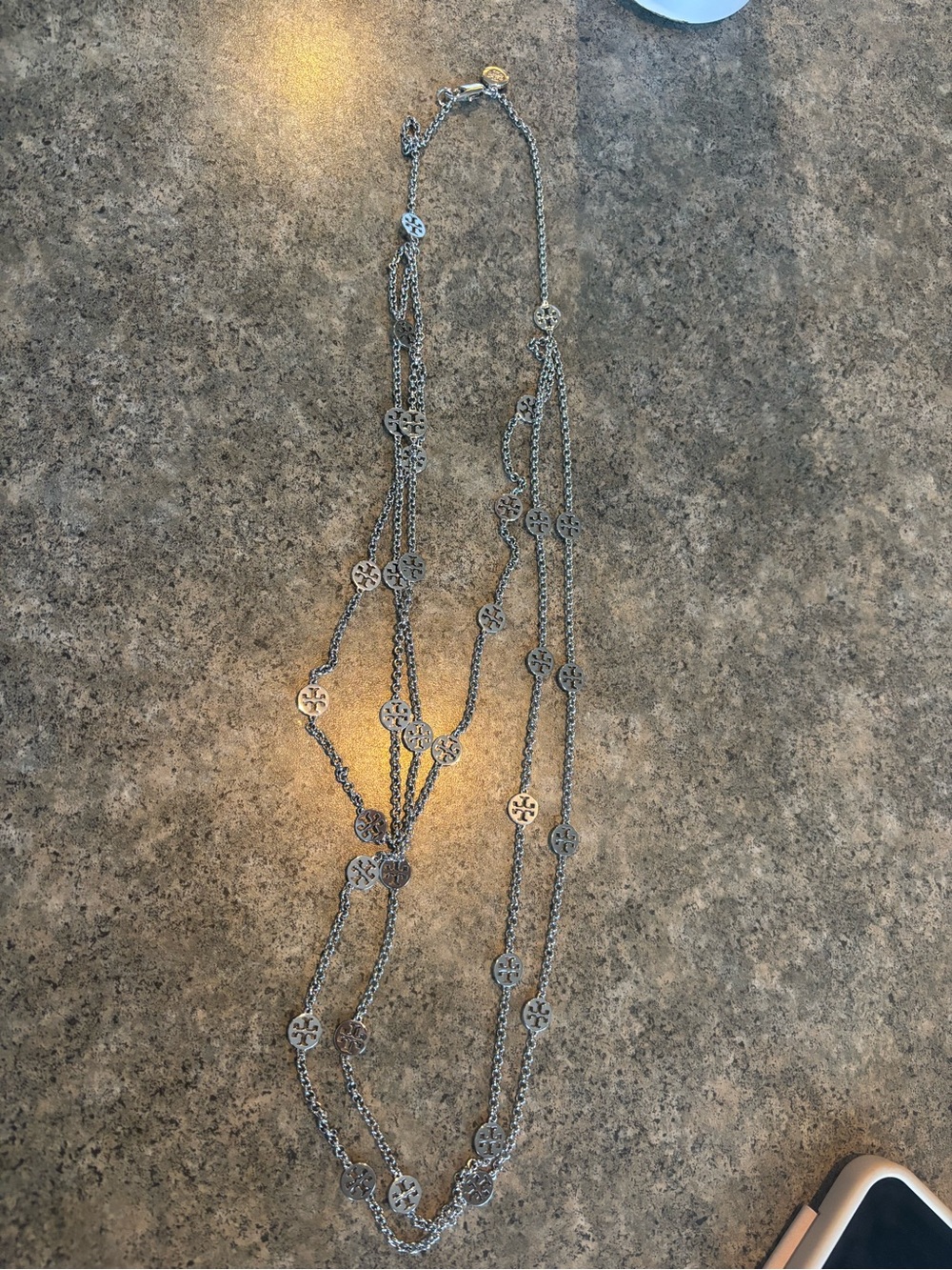 Tory Burch Silver Necklace